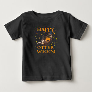 Otter-Geschenk  Happy Otter Niedlich Sea Otter Hal Baby T-shirt