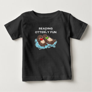 Otter-Geschenk   Sea Otter Book Reading Gift Bookw Baby T-shirt