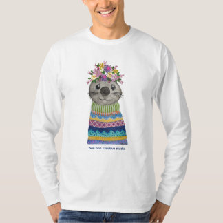 Otter-Langarm-T-Shirt T-Shirt