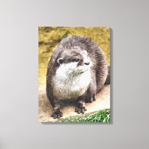 OTTER LEINWANDDRUCK