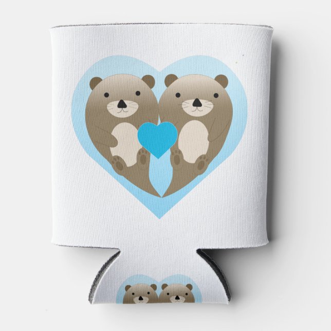 Otter-Liebe Dosenkühler (Vorderseite)