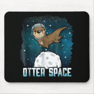 Otter Lovers Sonstiges Weltraumtier Mousepad