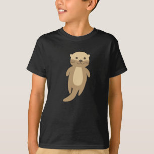 Otter Niedlicher Tiere Süße Tier für Kinder T-Shirt