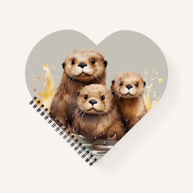 Otter Notizbuch (Vorderseite)