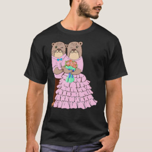 Otter Otter Whisperer Animal Marine Biologe Marr T-Shirt