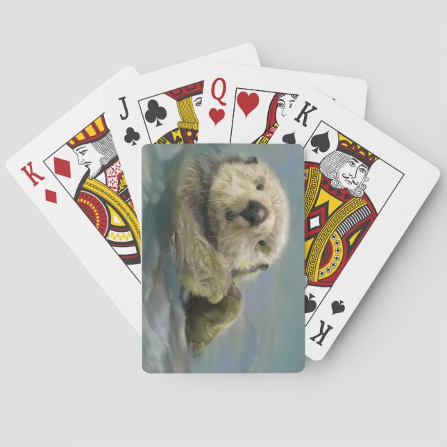 Otter PLay Cards Spielkarten (Rückseite)