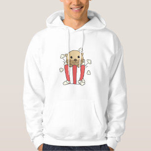 Otter Popcorn Time Funny Animes in Fast Food Hoodie