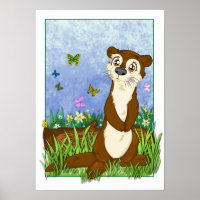 Otter Poster