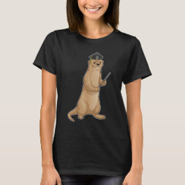 Otter Professor Cylinder T-Shirt