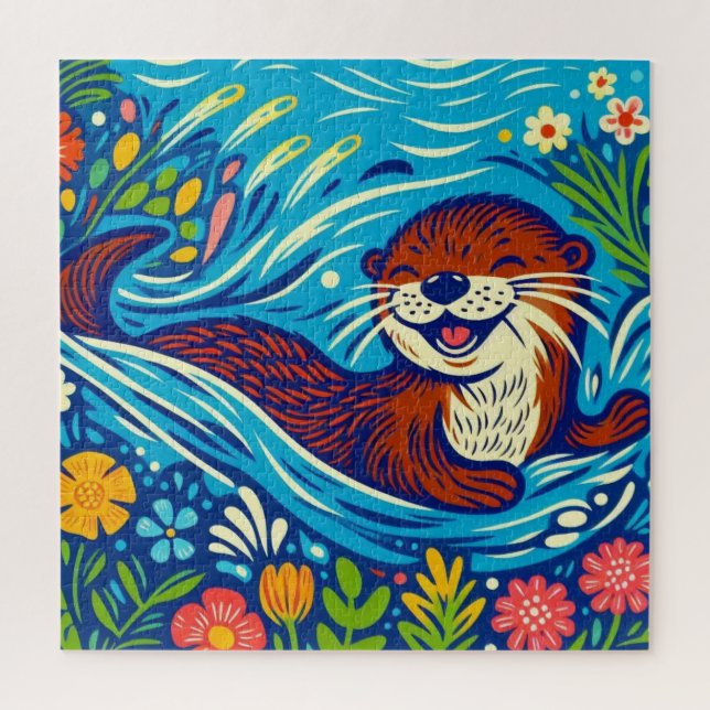 Otter Puzzle (Vertikal)