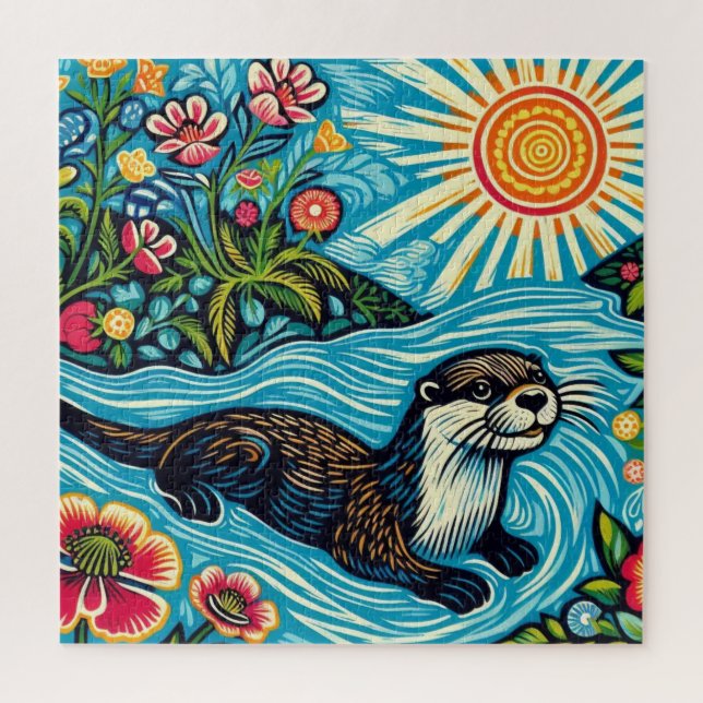 Otter Puzzle (Vertikal)