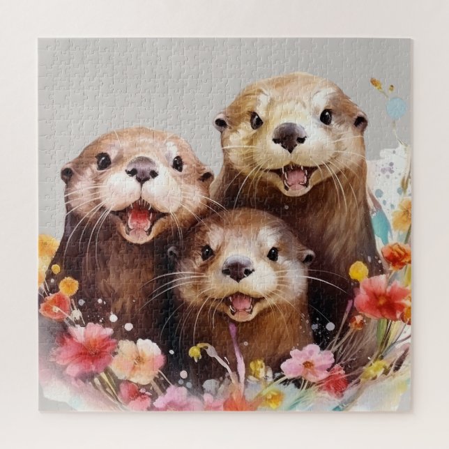 Otter Puzzle (Vertikal)