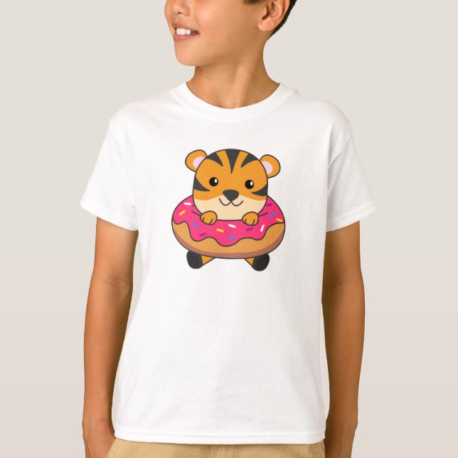 Otter Rainbow Sweet Animals Colorful T-Shirt (Vorderseite)