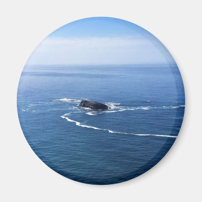 Otter Rock, Cape Foulweather, Newport, Oregon Magnet (Vorne)