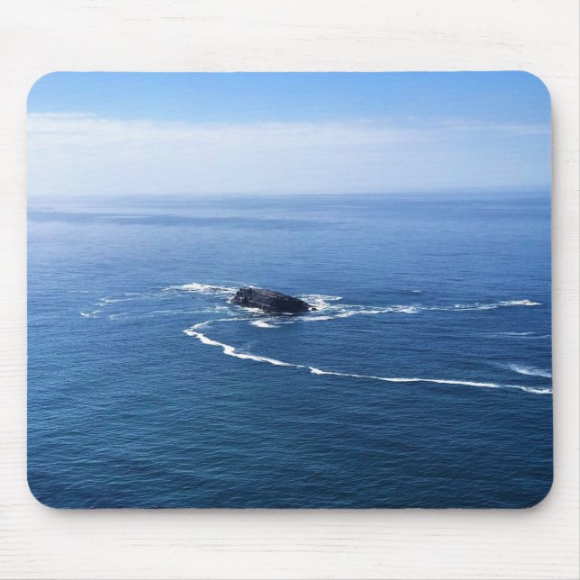 Otter Rock, Cape Foulweather, Newport, Oregon Mousepad (Vorne)