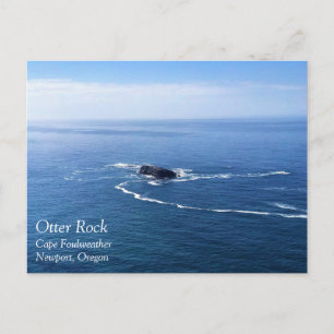 Otter Rock, Cape Foulweather, Newport, Oregon Postkarte