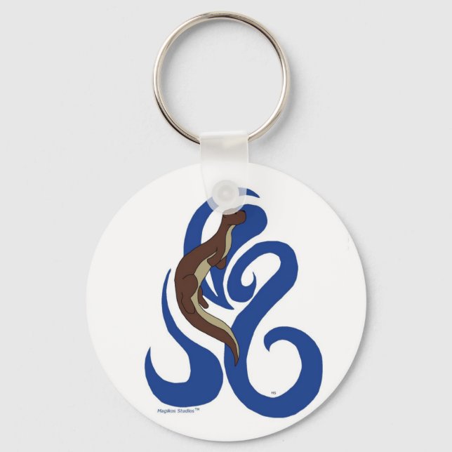 Otter Schlüsselanhänger (Vorderseite)