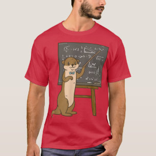 Otter Science Teacher T-Shirt