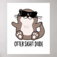 Otter Sight Typ Funny Animal Pub