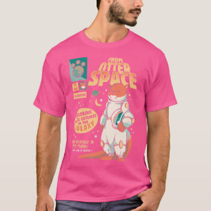 Otter Space Astronaut Andere Gravity Galaxy Comic T-Shirt
