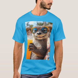Otter - Strandparty-Modus T-Shirt