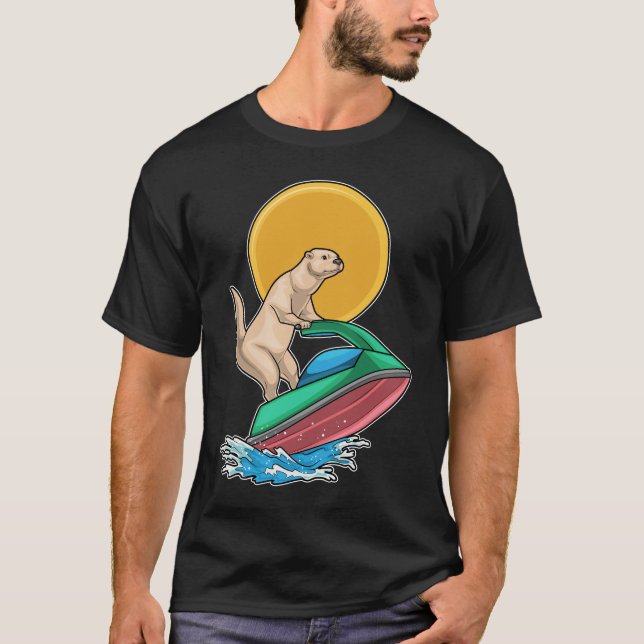 Otter Summer Jet ski T-Shirt (Vorderseite)