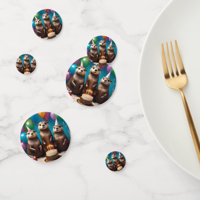Otter Triplets Birthday Party, Konfetti (Gruppe)