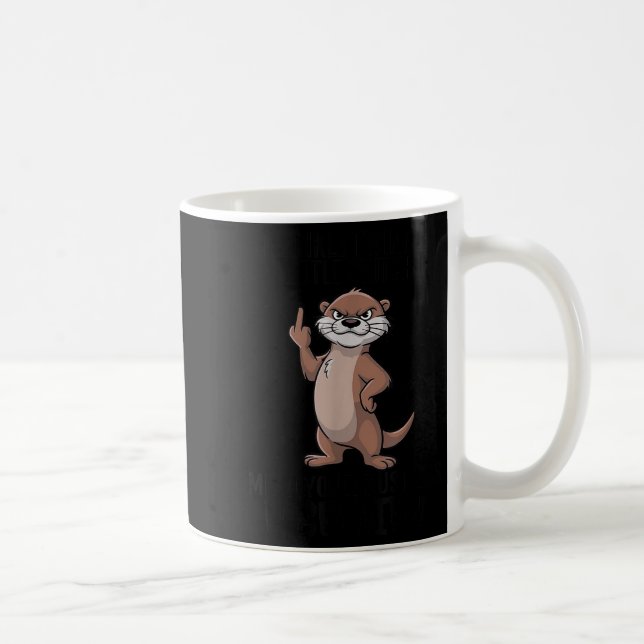 Otter Twinkle Little Snitch Mind Your Business Nos Kaffeetasse (Rechts)