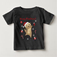 Otter Weihnachtsschnee Wintertiere Otter