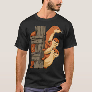 Otter Women Cute Otter Gift Men Kids Otter Lover T-Shirt