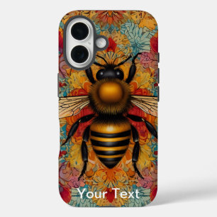 OtterBox Bee Patten Design iPhone 16 Hülle