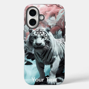Otterbox Farbenfrohe Weiße Tiger Natur & Wildnis iPhone 16 Hülle