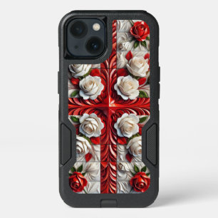 OtterBox iPhone 13 Fall mit englischer Rose