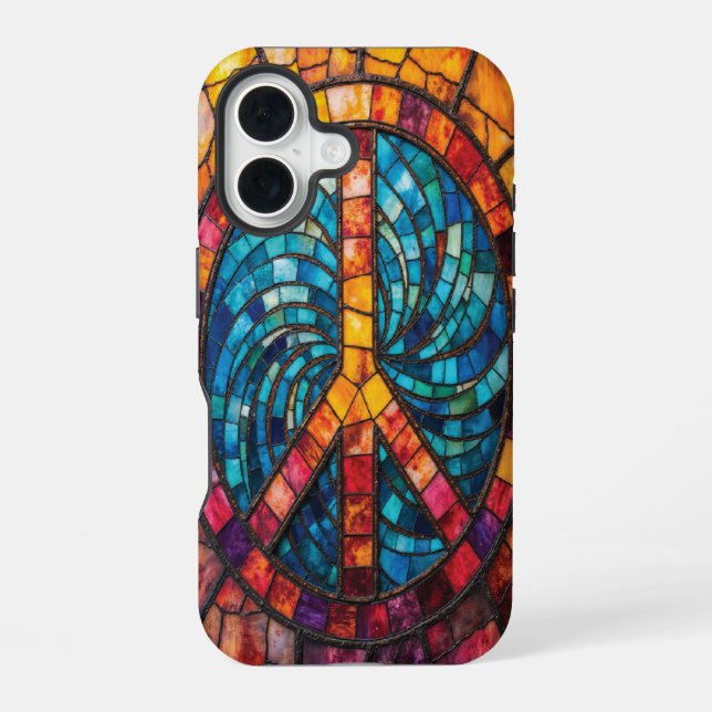 Otterbox MagSafe Mosiac iPhone Case iPhone 16 Hülle (Rückseite)