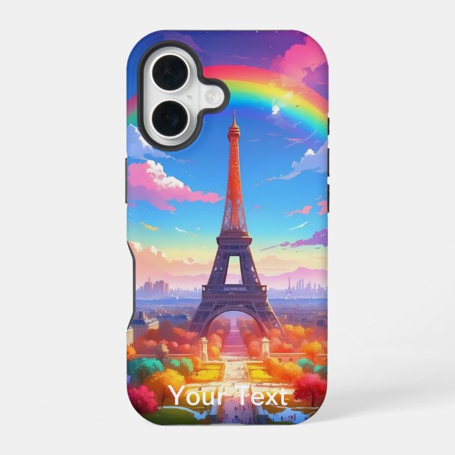 Otterbox Paris Eiffelturm iPhone 16 Hülle (Rückseite)