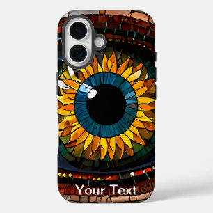 OtterBox Sonnenblumen Augendesign Patten iPhone 16 Hülle