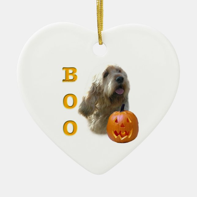 Otterhound Halloween BOO Keramik Ornament (Vorne)