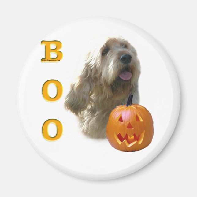 Otterhound Halloween BOO Magnet (Vorne)