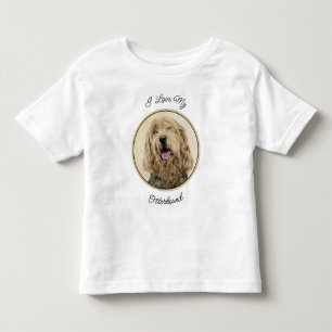 Otterhound-Malerei - Niedliche Original Hunde-Kuns Kleinkind T-shirt