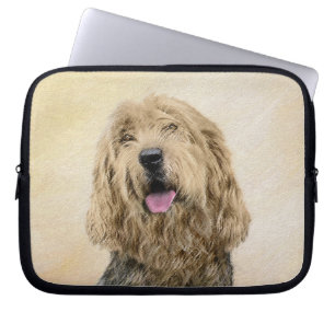 Otterhound-Malerei - Niedliche Original Hunde-Kuns Laptopschutzhülle
