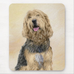 Otterhound-Malerei - Niedliche Original Hunde-Kuns Mousepad