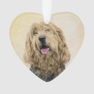 Otterhound-Malerei - Niedliche Original Hunde-Kuns Ornament