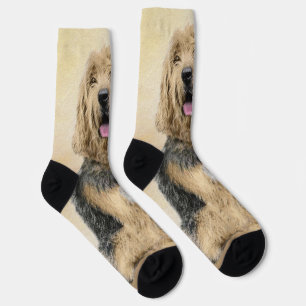Otterhound-Malerei - Niedliche Original Hunde-Kuns Socken