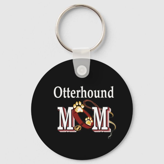 Otterhound-MAMA-Geschenke Schlüsselanhänger (Vorderseite)