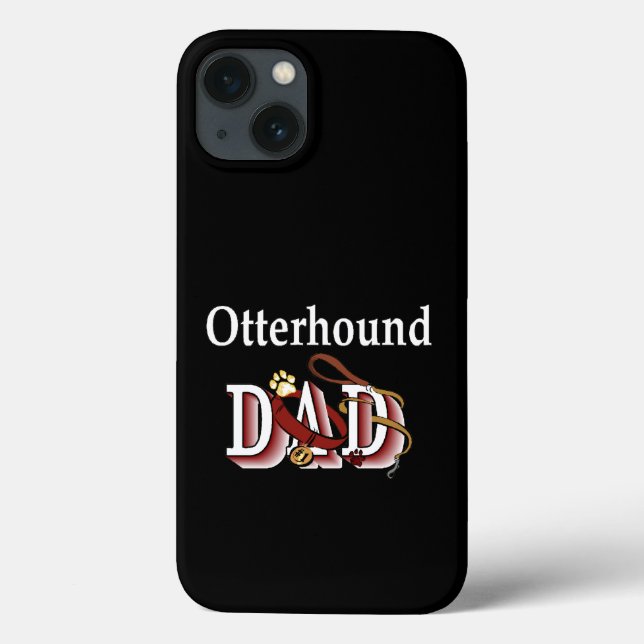 Otterhound-Vater-Geschenke Case-Mate iPhone Hülle (Rückseite)