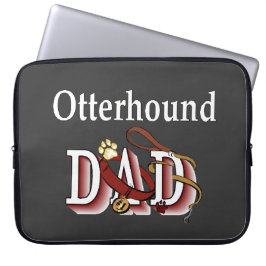 Otterhound-Vater-Geschenke Laptopschutzhülle