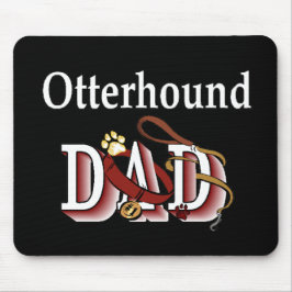 Otterhound-Vater-Geschenke Mousepad
