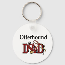 Otterhound-Vater-Geschenke Schlüsselanhänger