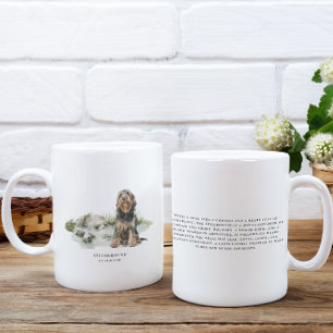 Otterhound Wasserfarbenprämie Kaffeetasse