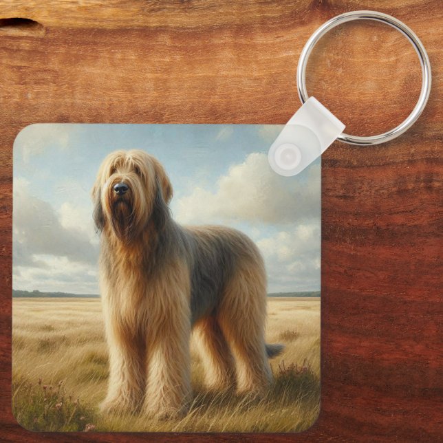 Otterhund Schlüsselanhänger (Rückseite)